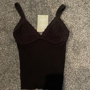 H&M crochet tank